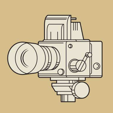 Vintage Professional 6×6 Medium Format Film Camera