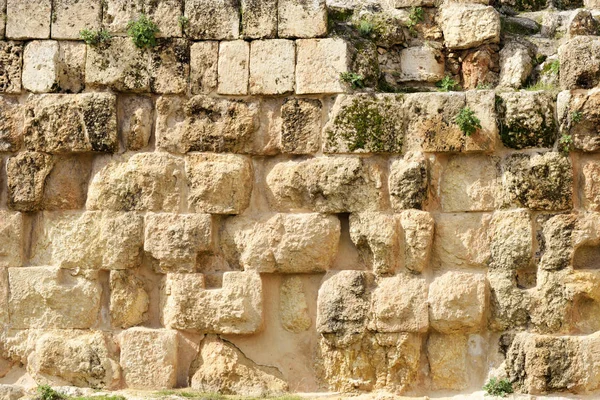 Muro Arruinada Cidade Greco Romana Gerasa Jerash Jordânia — Fotografia de Stock