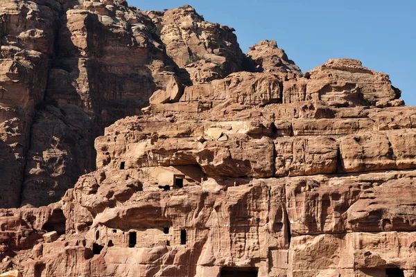 Petra Historische Archeologische Stad Zuidelijk Jordanië — Stockfoto