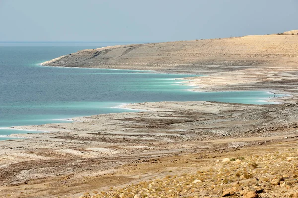 Costa Del Mar Morto Giordania — Foto Stock