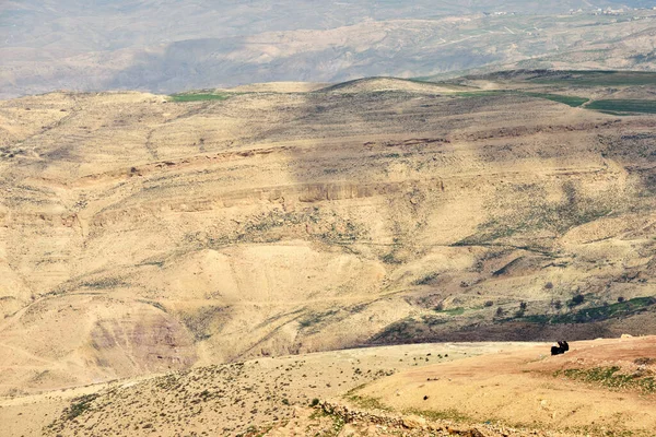 Ürdün Deki Nebo Dağı Nın Manzarası Musa Nın Vaat Edilmiş — Stok fotoğraf