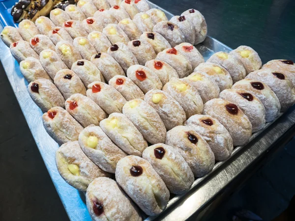 Fresh homemade donuts — Stock Photo, Image