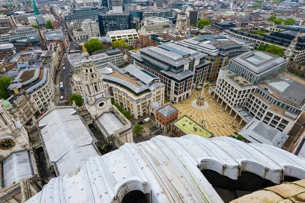 City view from the tower in daylight — Stock Photo, Image