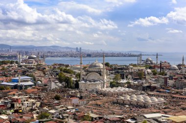 Istanbul hava görünümünü Panoraması.