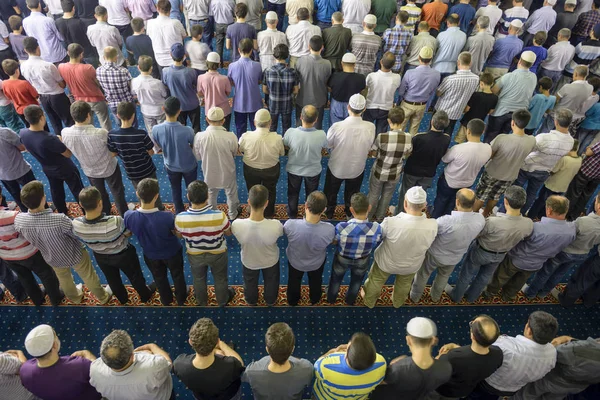 Tarawih gebeden de moslims — Stockfoto