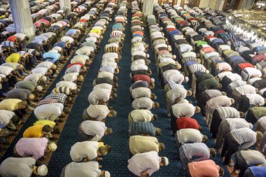 Tarawih dualar Müslümanlar