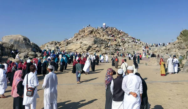 Mount Αραφάτ του ελέους (Jabal Rahmah) — Φωτογραφία Αρχείου