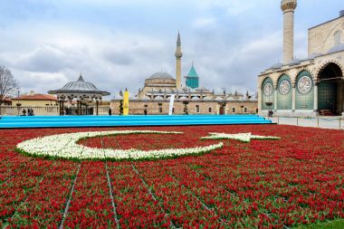 Türbesi ve Mevlana Müzesi, Konya, Türkiye.
