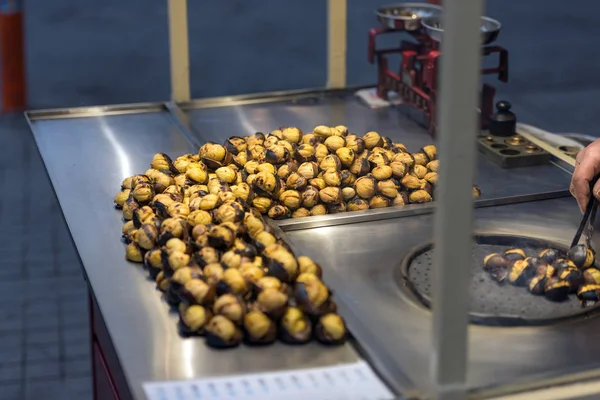 Chestnut on the stall. — Stock Photo, Image