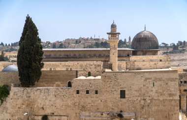 Temple Mount Kudüs İsrail'in üzerinde al-Aqsa cami 