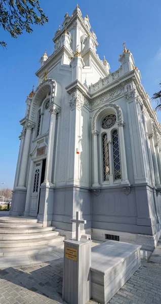 Болгарський Святого Стефана церкви (церква заліза) у Золотий Ріг, Istan — стокове фото
