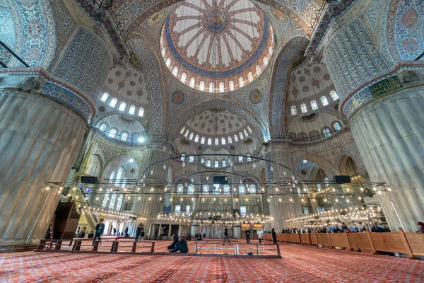 Mesquita de Blu istanbul, Turquia — Fotografia de Stock