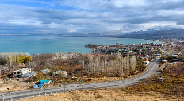 Восточная Турция озеро Ван - Панорамный — стоковое фото