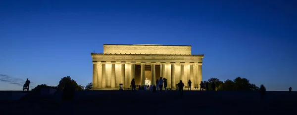 Lincoln Memorial National Mall Washington Lincoln Memorial Blå Himmel Bakgrund — Stockfoto