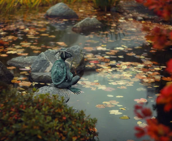 Jardim Japonês Outono — Fotografia de Stock