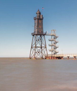 Dorum-Neufeld (Aşağı Saksonya, Almanya deniz feneri Obereversand)