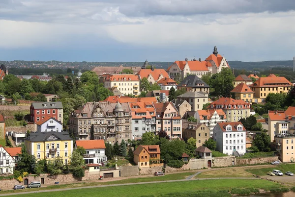 Bela vista de Meissen, Alemanha — Fotografia de Stock