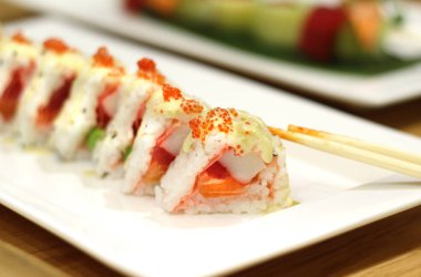 Güzel Japon rulo masada