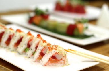 Güzel Japon rulo masada