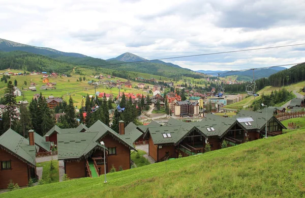 Beautiful view of Ukrainian mountains Carpathians — Stock Photo, Image