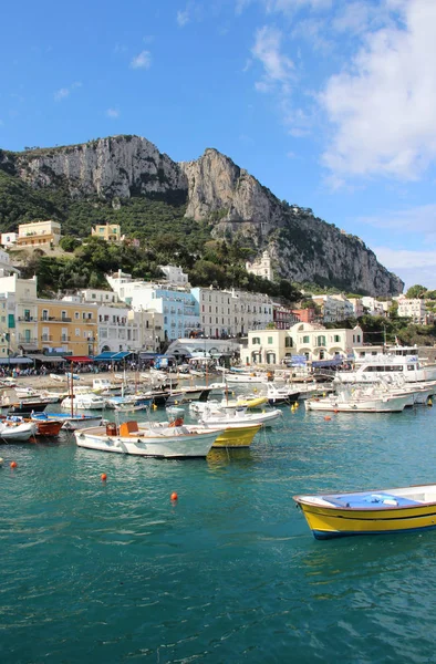 Capri, Marina Grande, Campanie, Italie — Photo