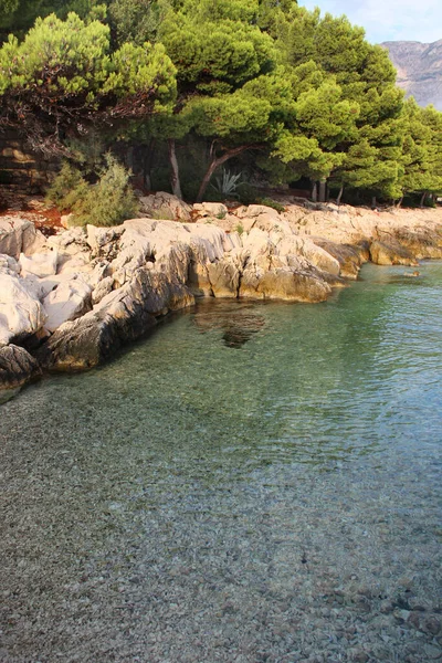 Geweldige Natuur Van Kroatië Makarska Riviera — Stockfoto