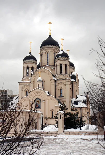 Moscú Rusia 2011 Iglesia Del Icono Madre Dios Apaga Dolor — Foto de Stock