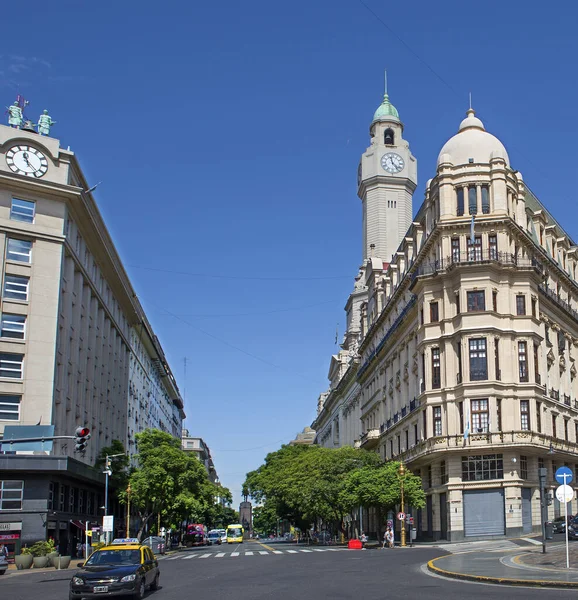 Buenos Aires Argentinië 2020 Avenida Julio Roca Avenida Prsidente Julio — Stockfoto