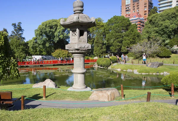 Buenos Aires Argentina 2020 Jardín Japonés Este Parque Público Buenos — Foto de Stock