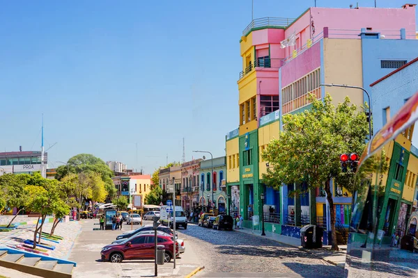 Buenos Aires Argentina 2020 Distriktet Boca Denna Del Staden Känd — Stockfoto