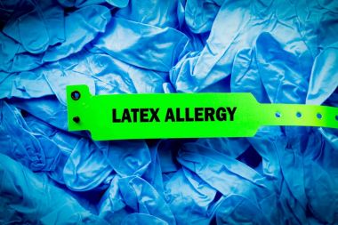Latex Allergy Hospital Band clipart