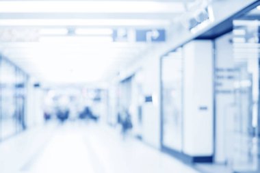 Bokeh arkaplanlı bulanık dükkan, iş geçmişi