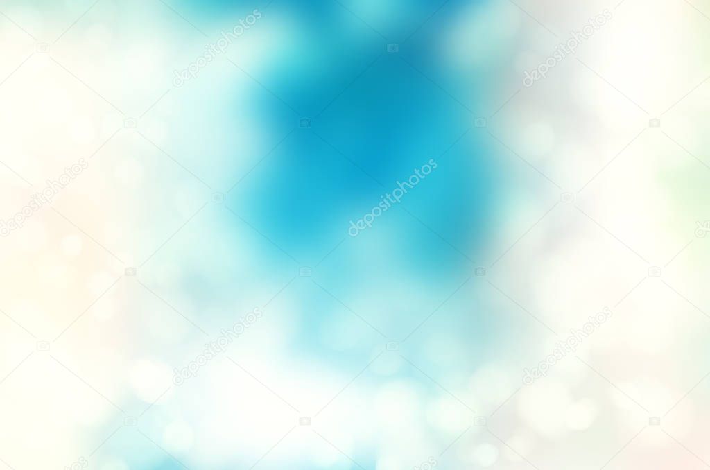 Soft color background with natural bokeh. Abstract gradient desk