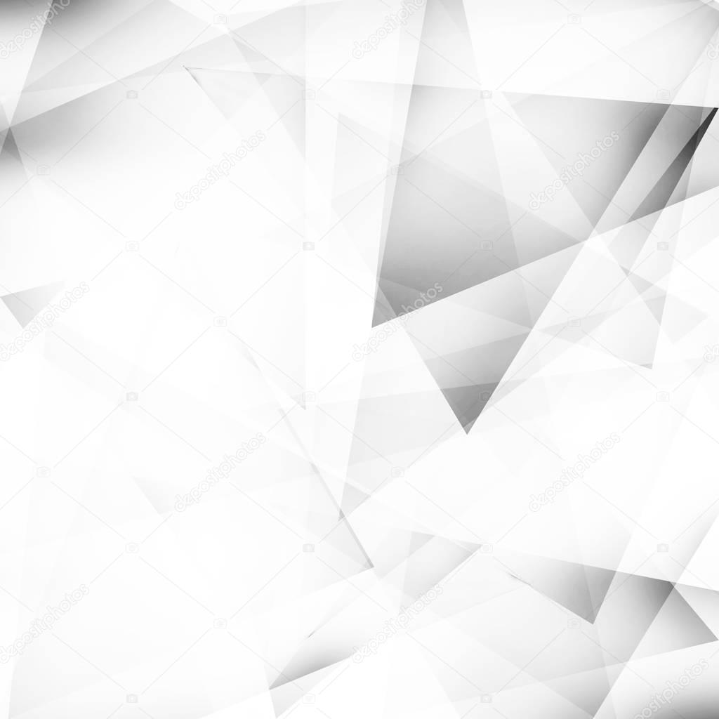 Abstract polygonal gray background