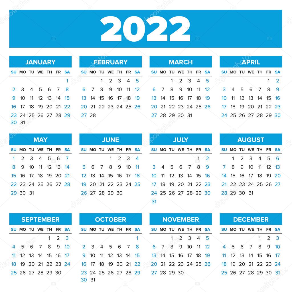 simple-2022-year-calendar-stock-vector-by-123sasha-130331634
