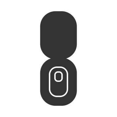 Tuvalet düz simgesi