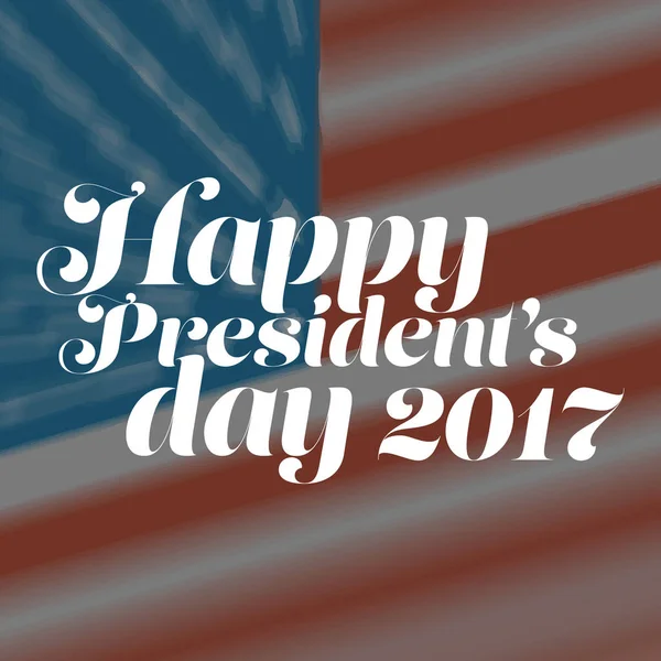 Bannière de jour de président heureux — Image vectorielle