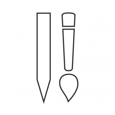 Tasarım vektör simgesi