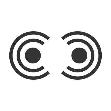 Dürbün vektör simgesi