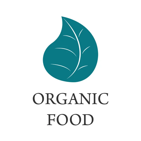 Organik gıda afiş — Stok Vektör