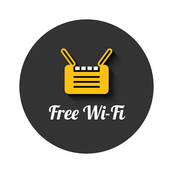 Icono Wi-Fi gratuito — Archivo Imágenes Vectoriales