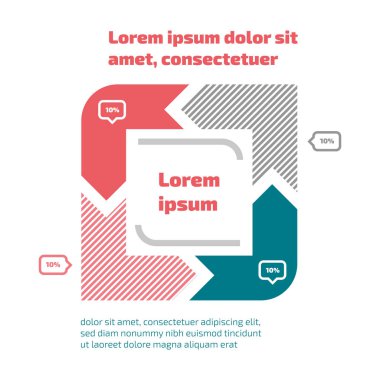 Düz tasarım Infographic