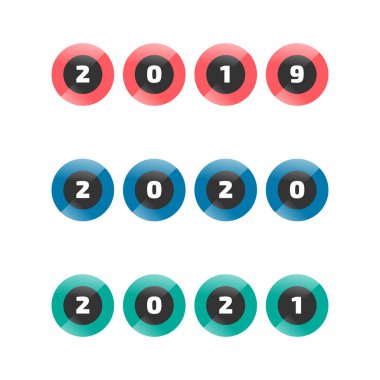 2019 yıl işaretler ayarla