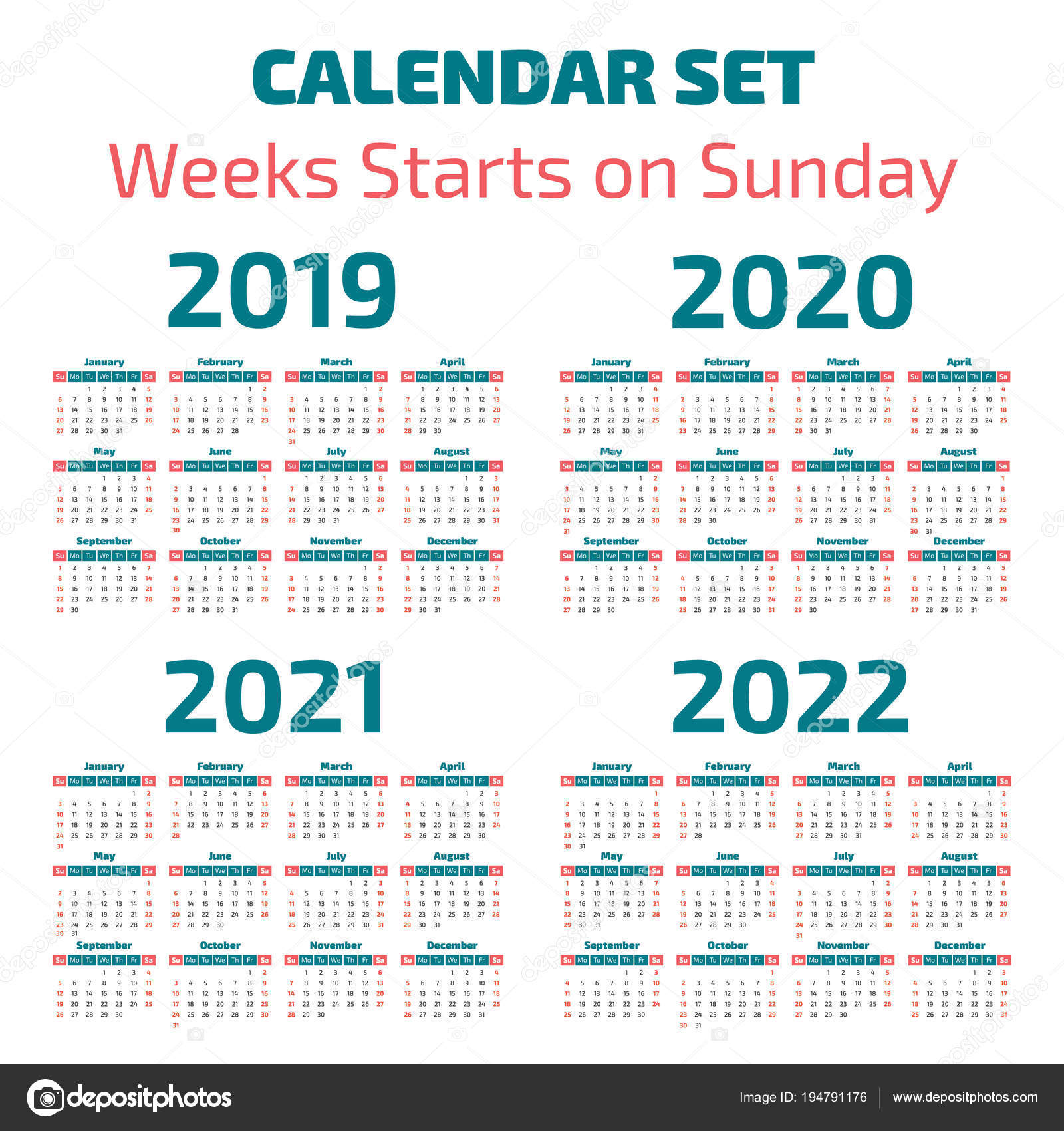 2032 year vintage calendar weeks start on monday Vector Image