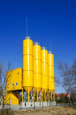 hazır yeni durağan beton yığma tesisi