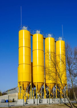 Yeni modern yüksek kalite sabit beton yığma tesisi