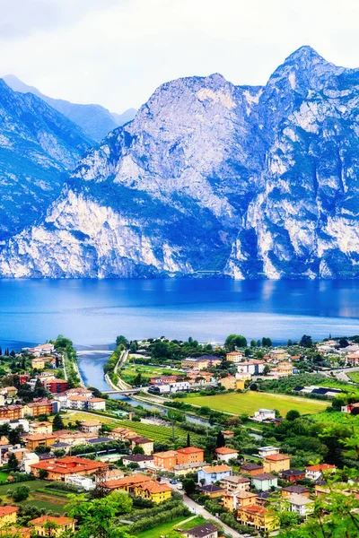 Ciudad de Riva Del Garda — Foto de Stock