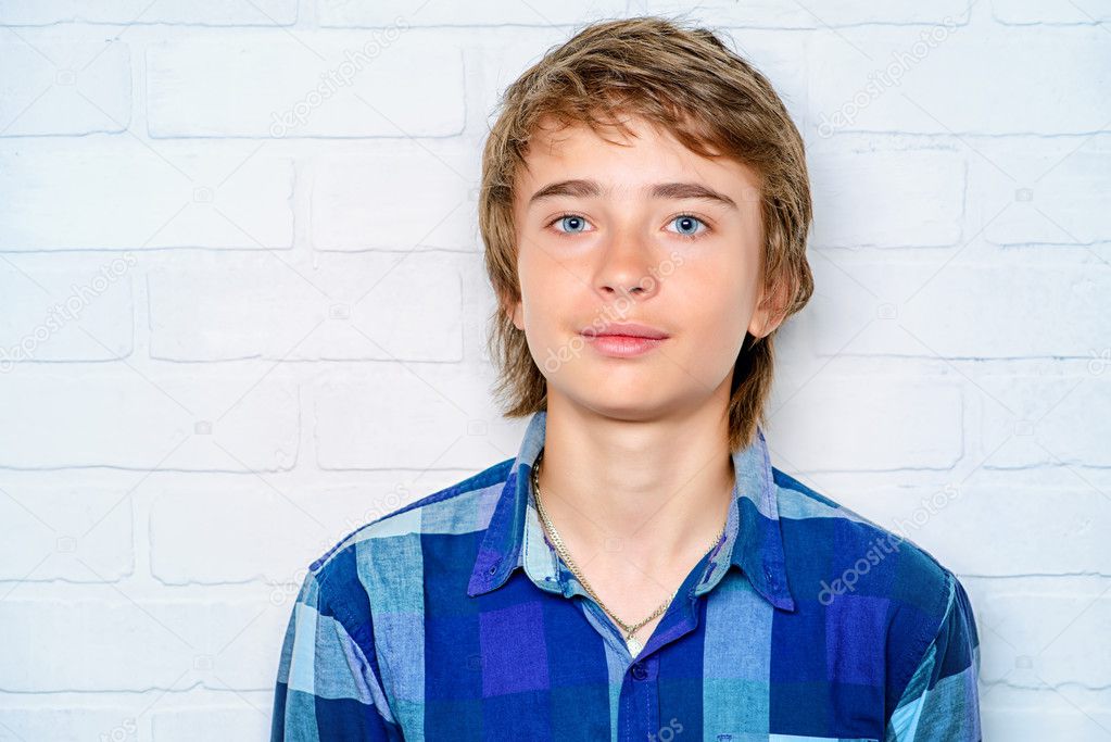 teenager boy portrait