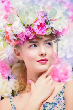 Romantik bahar. Parfüm, kozmetik kavramı.