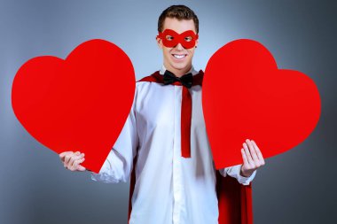 süper kahraman aşk. Sevgililer günü. 